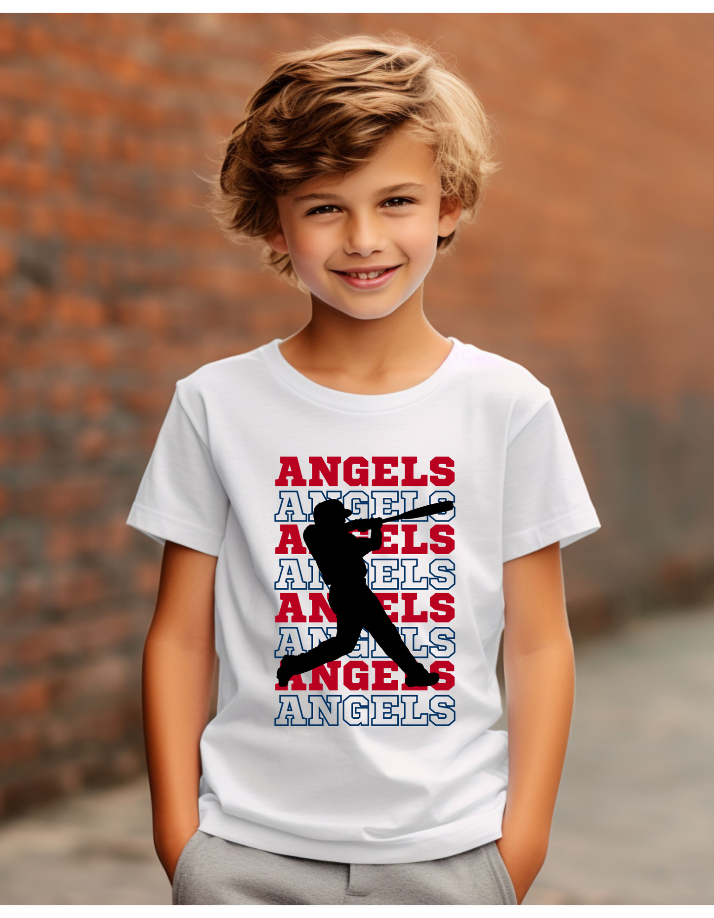 Baseball Team Name Shirt | Custom Name and Colors | Youth Unisex Sizing