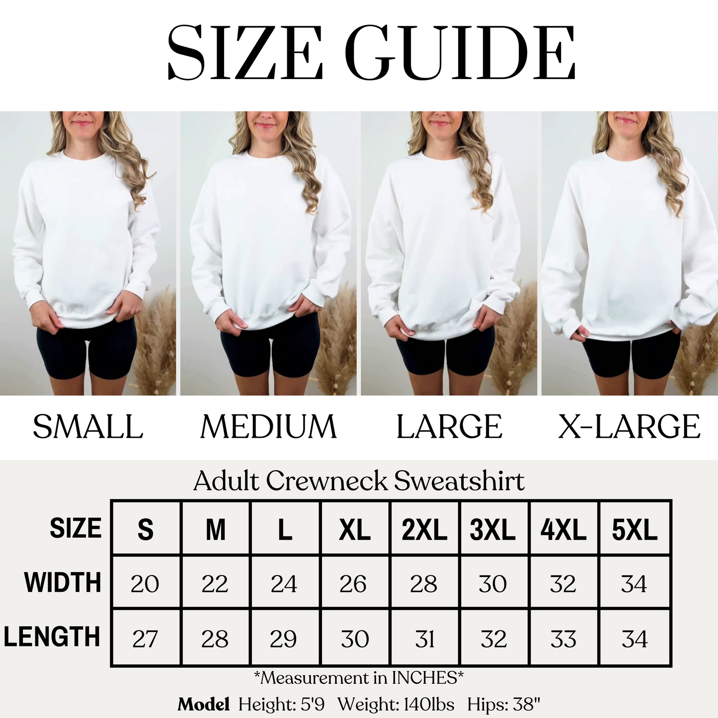 Melinda Heights Crewneck Sweatshirt | Mountain Lion Script Design | ADULT Unisex Sizing