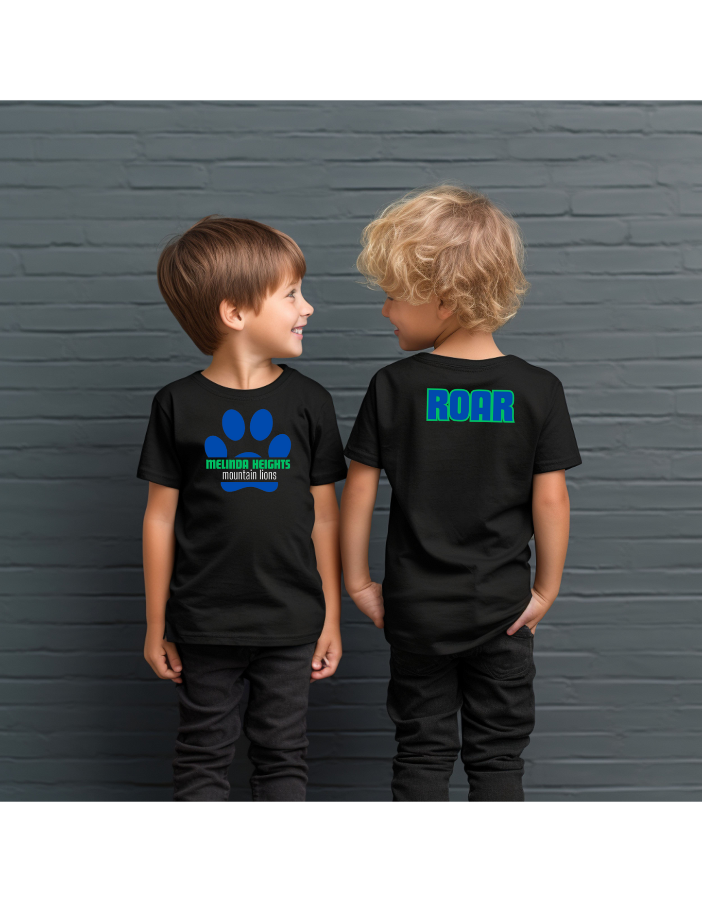 Melinda Heights T-Shirt | ROAR Back | YOUTH Unisex Sizing