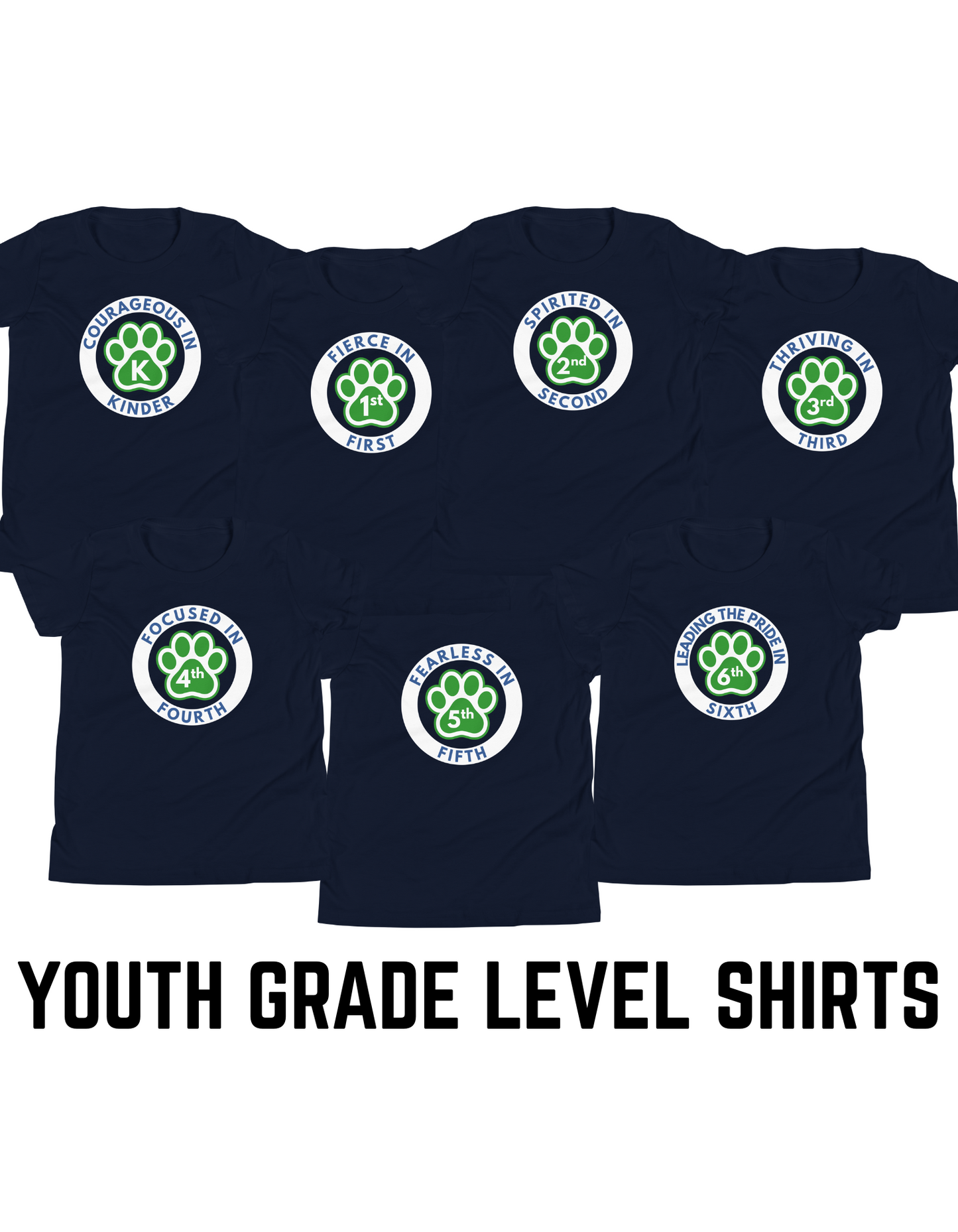 Melinda Heights Grade Level Shirt | Circle Design | YOUTH Unisex Sizing