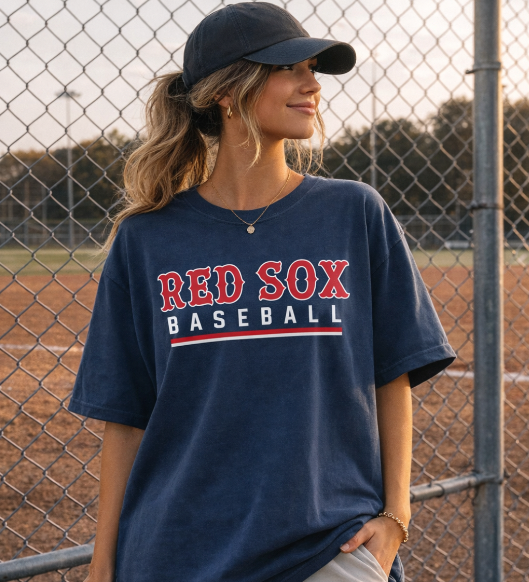 Rookie Red Sox Shirt | Adult Unisex Sizing | Comfort Colors Garment-Dyed