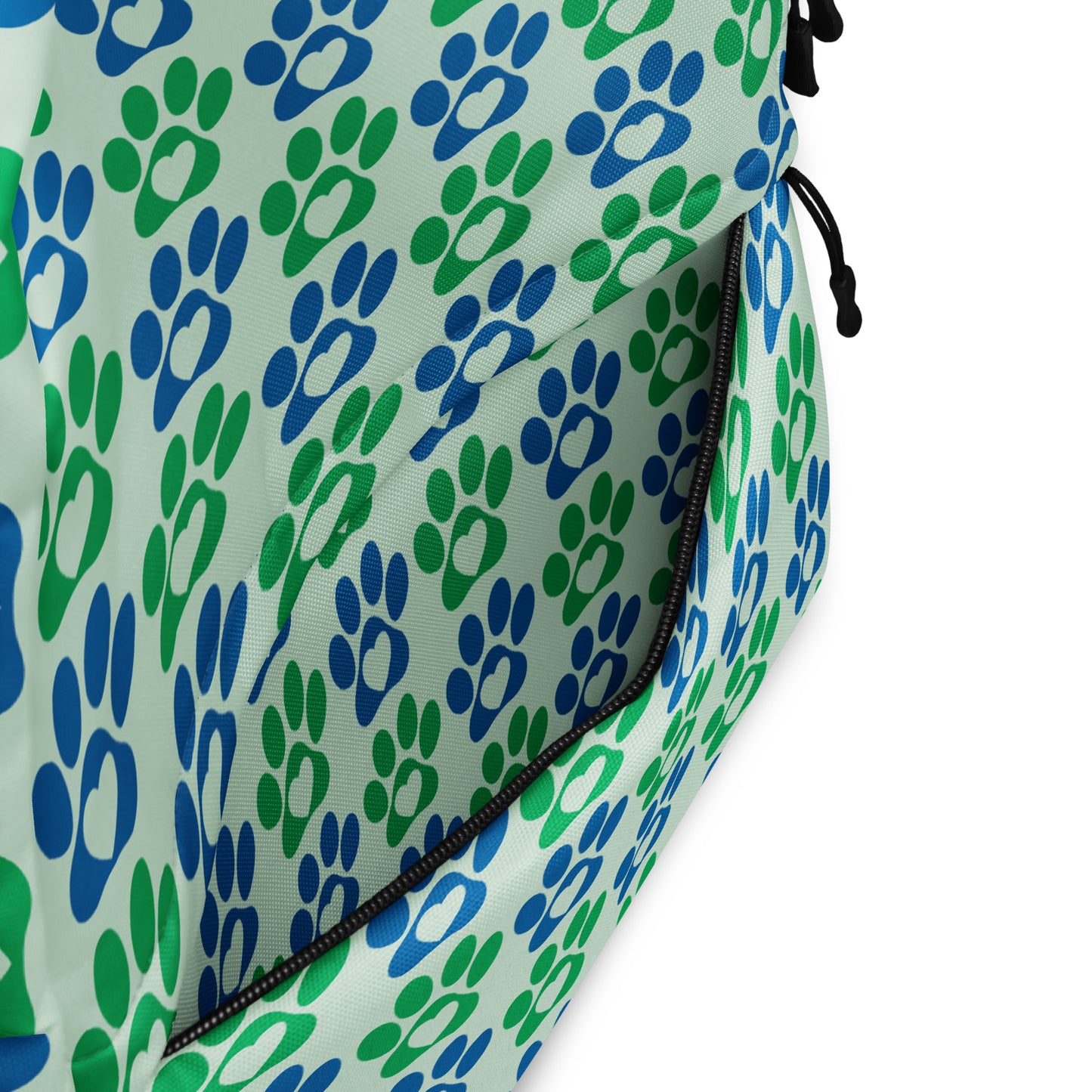 Melinda Heights Backpack | Paw Print Heart Design
