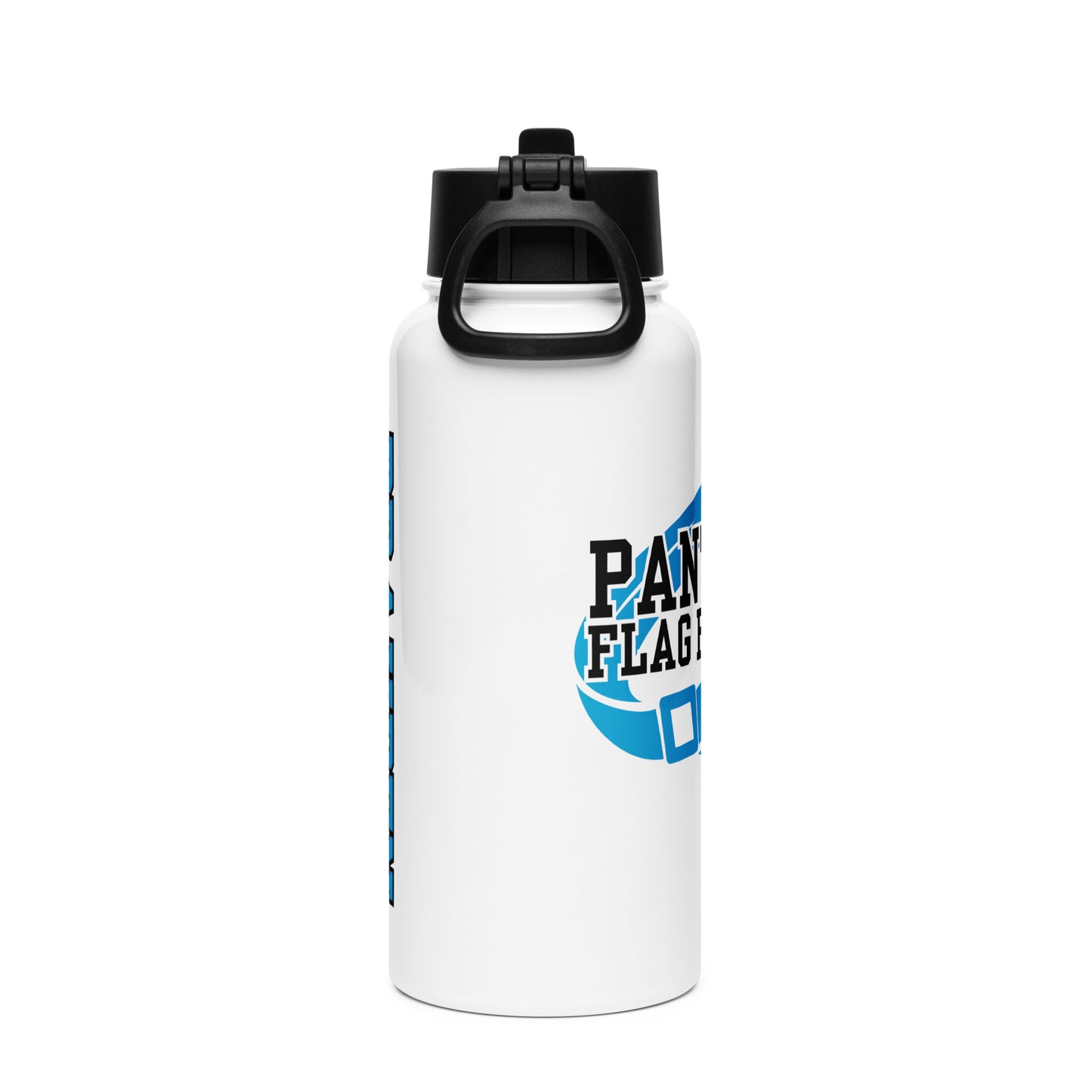 Panthers Flag Football Water Bottle | Custom Name