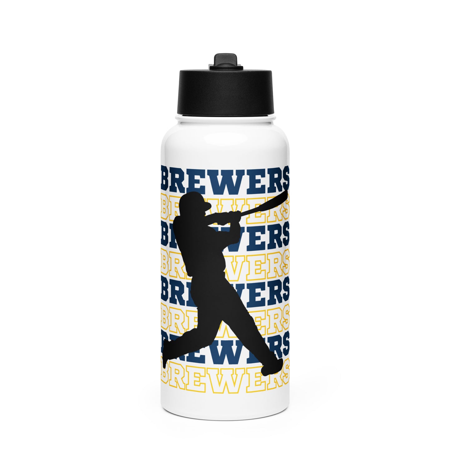 Baseball Water Bottle | Custom Team Name and Colors