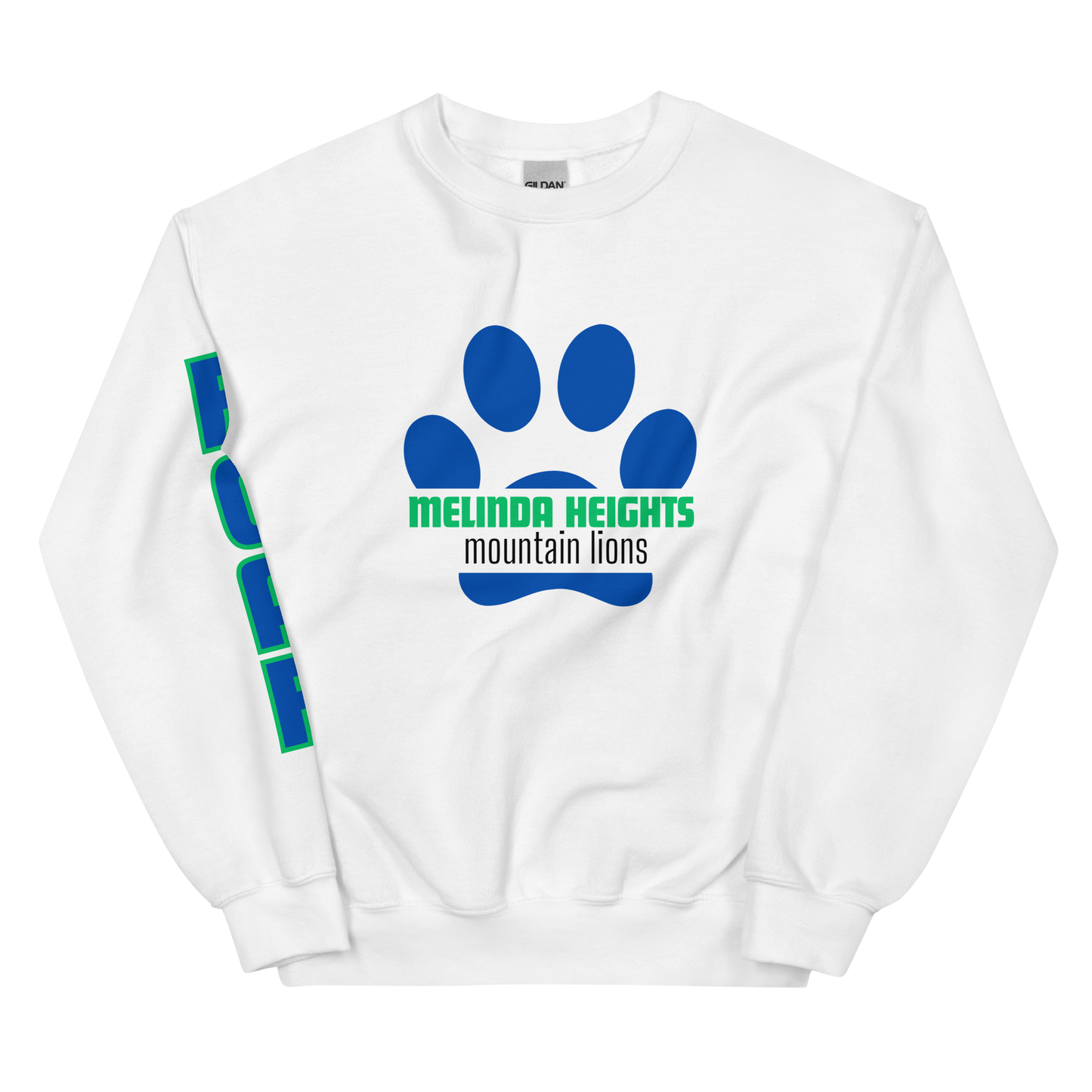 Melinda Heights Unisex ADULT Crewneck Sweatshirt | ROAR Sleeve