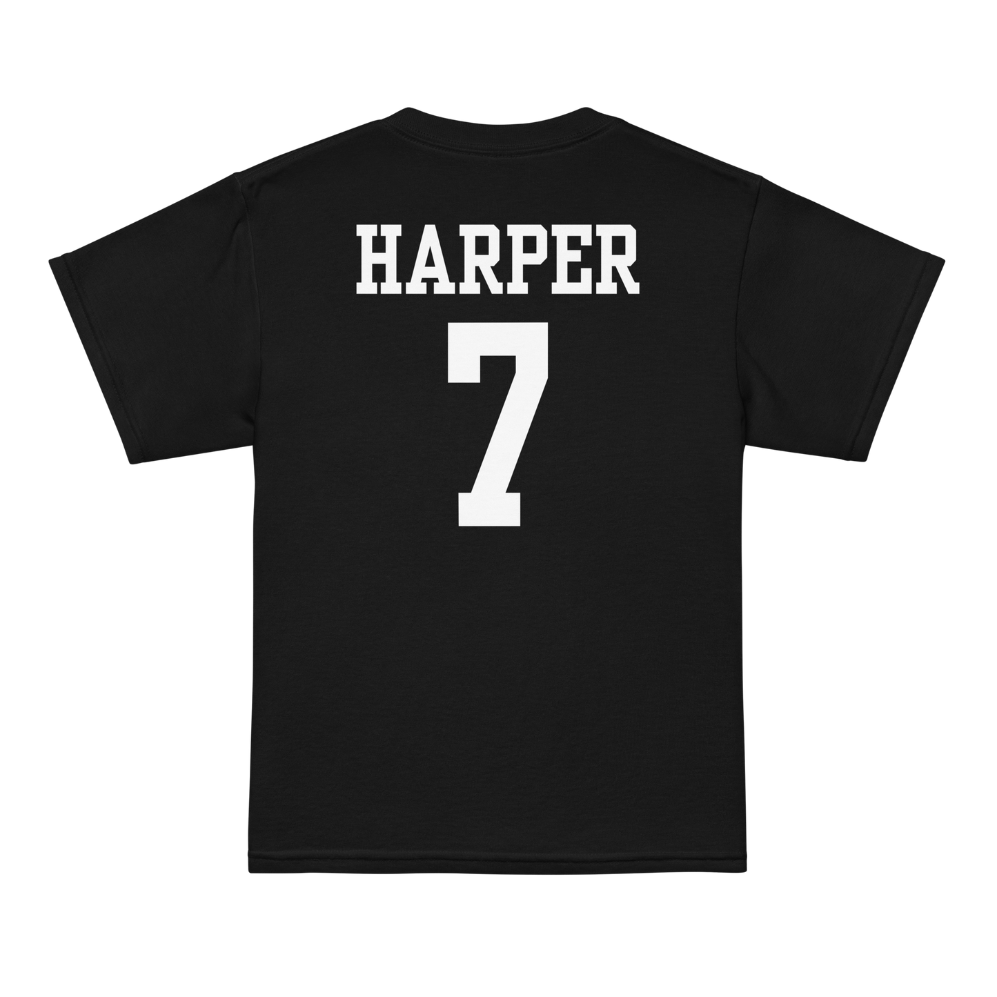 Niners Flag Football Shirt | Bold Text Front Design | Custom Name Back | YOUTH Unisex Sizing