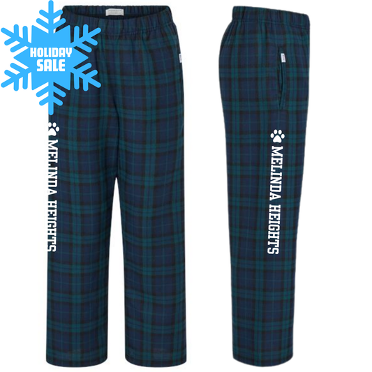 Melinda Heights Pajama Pants | School Name Leg Design