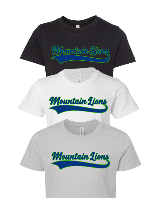 Melinda Heights Shirt | Mountain Lion Script | YOUTH Unisex Sizing