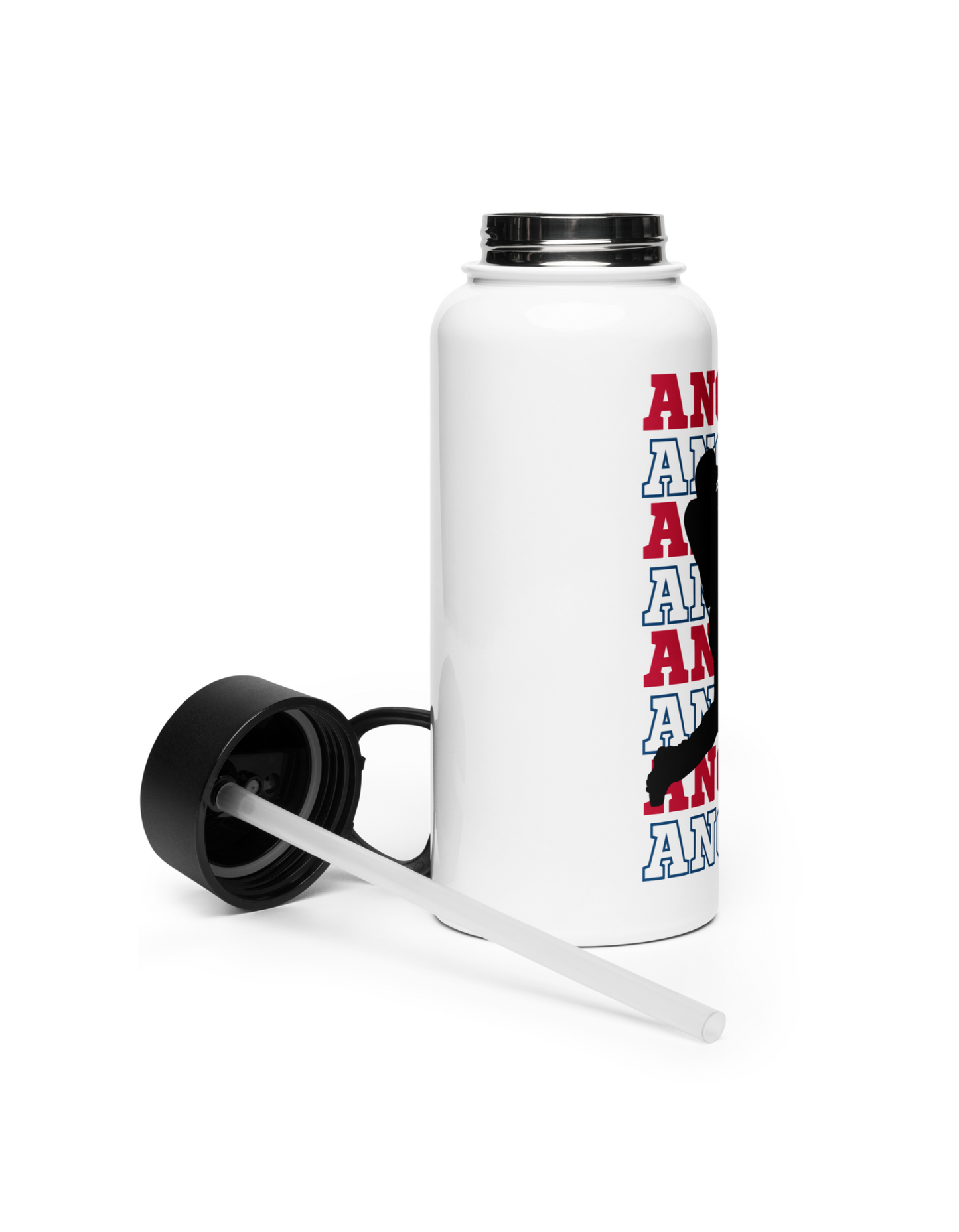 Baseball Water Bottle | Custom Team Name and Colors