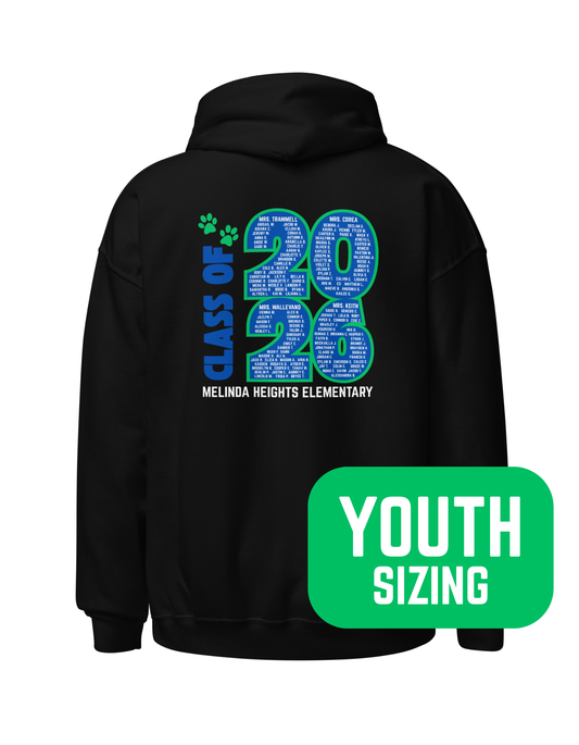 Melinda Heights Class of 2026 YOUTH Hoodie