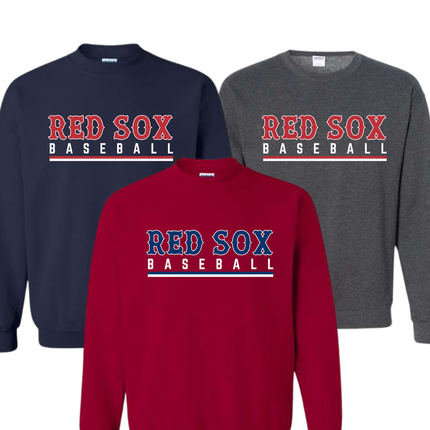 Rookie Red Sox Crewneck Sweatshirt | Adult Unisex Sizing
