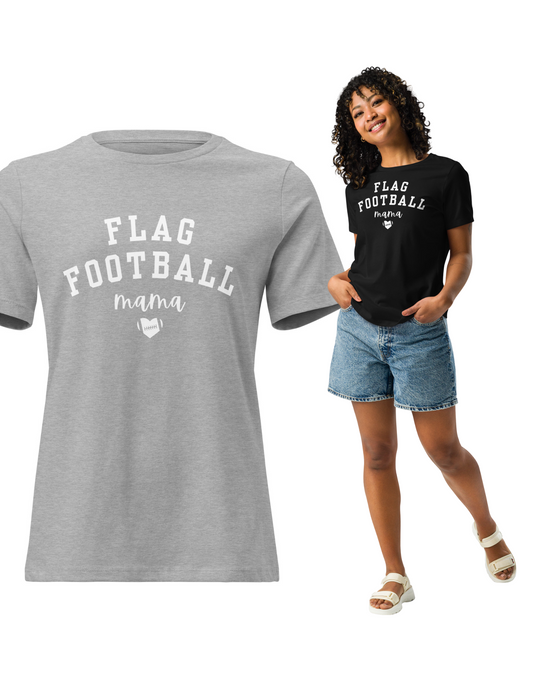 Flag Football Mama Shirt | Women's Sizing