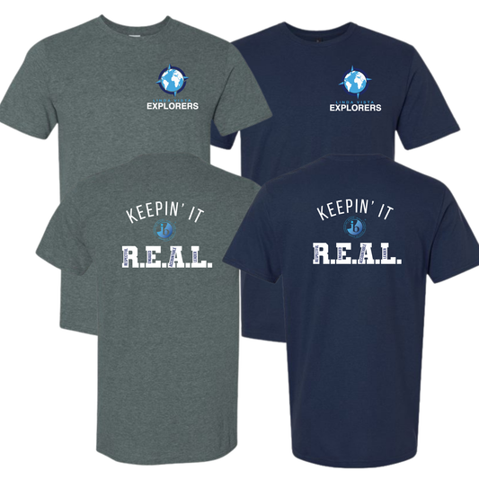 Linda Vista Shirt | Logo Design Front and Back | Adult Unisex Sizing