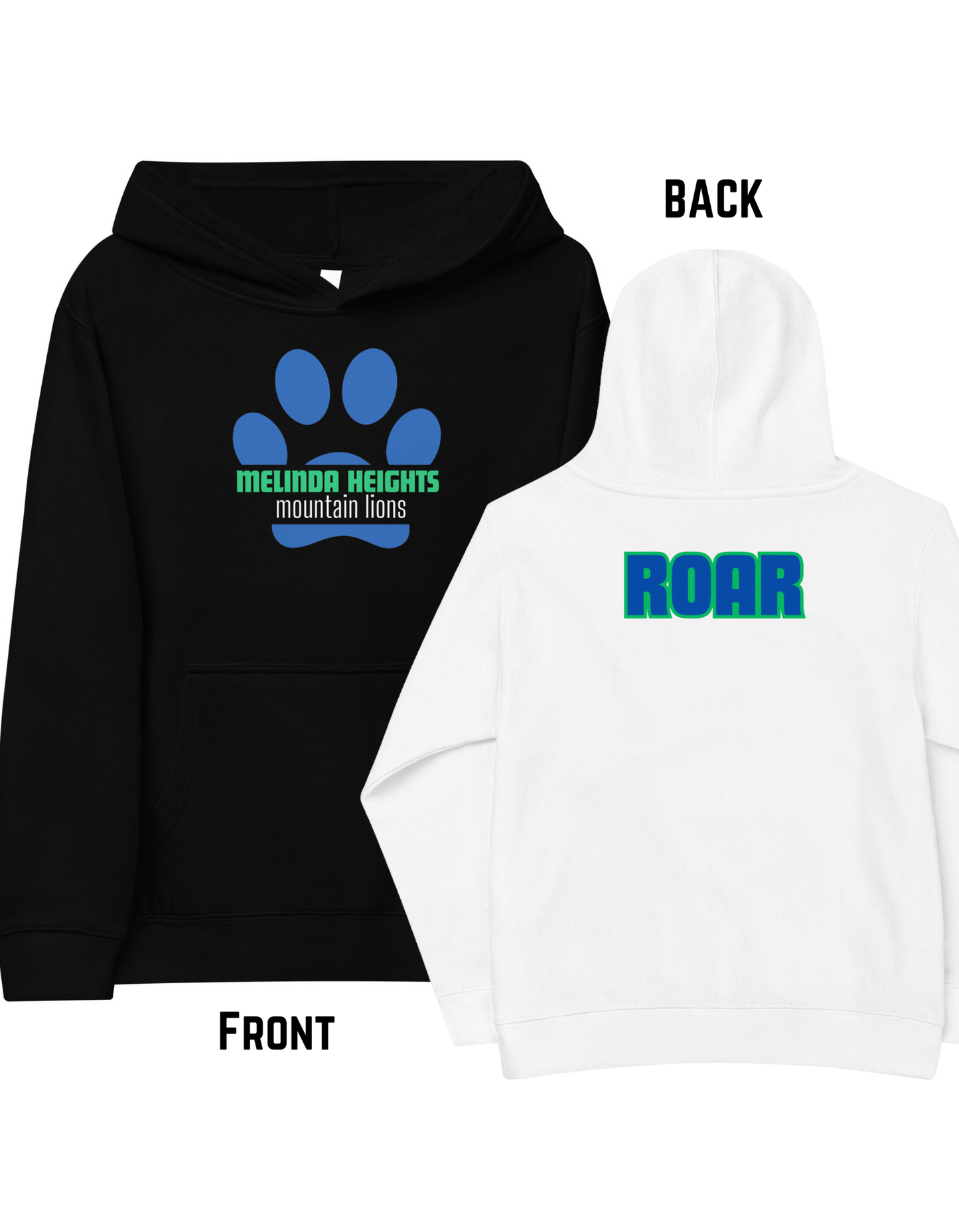 Melinda Heights YOUTH Hoodie | ROAR Back