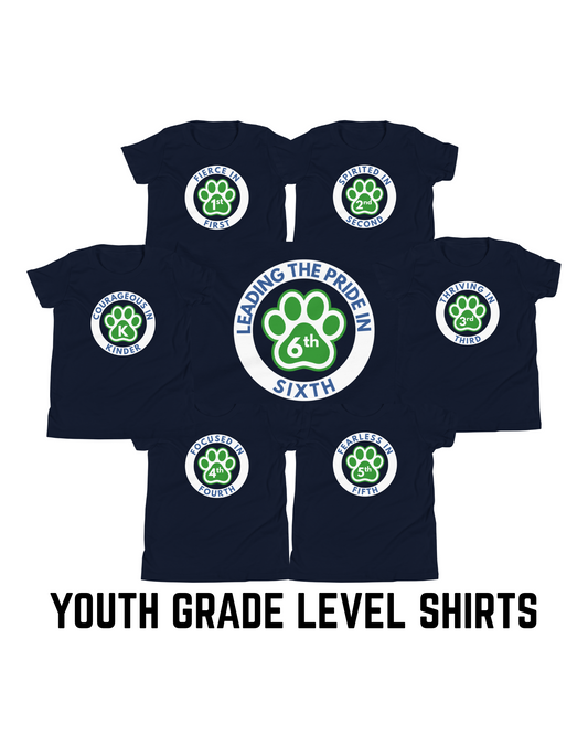 Melinda Heights Grade Level Shirt | Circle Design | YOUTH Unisex Sizing
