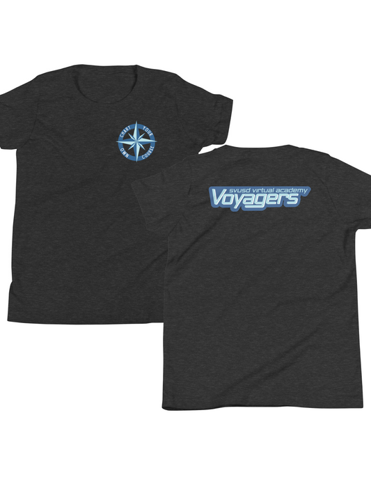 SVA Shirt | Chart Your Own Course | Front and Back Design | YOUTH Unisex Sizing