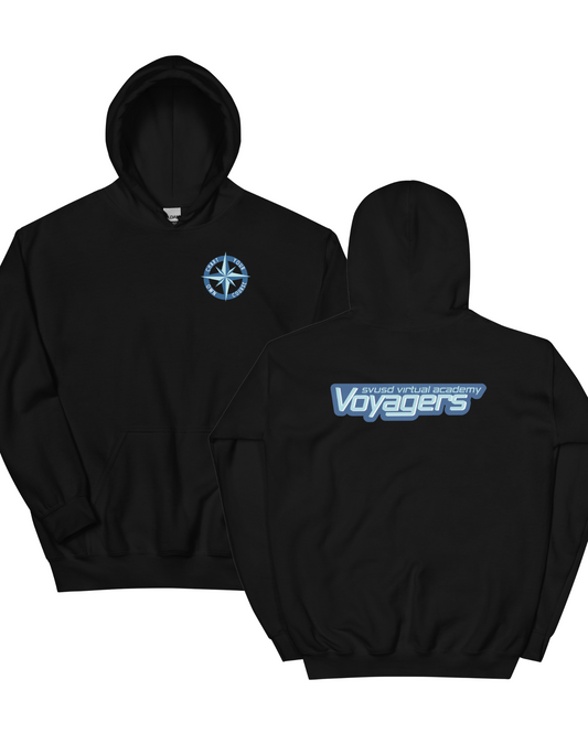 SVA Hoodie | Chart Your Own Course | Front and Back Design | ADULT Unisex Sizing