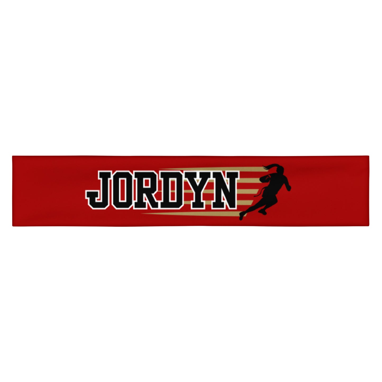 Niners Flag Football Headband | Custom Name