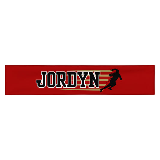 Niners Flag Football Headband | Custom Name