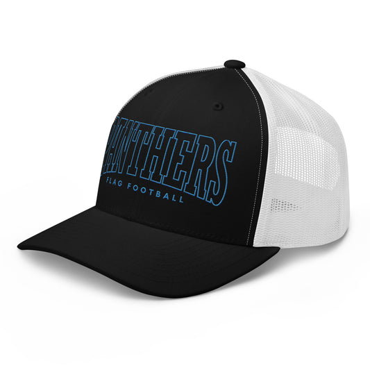 Panthers Flag Football Trucker Hat