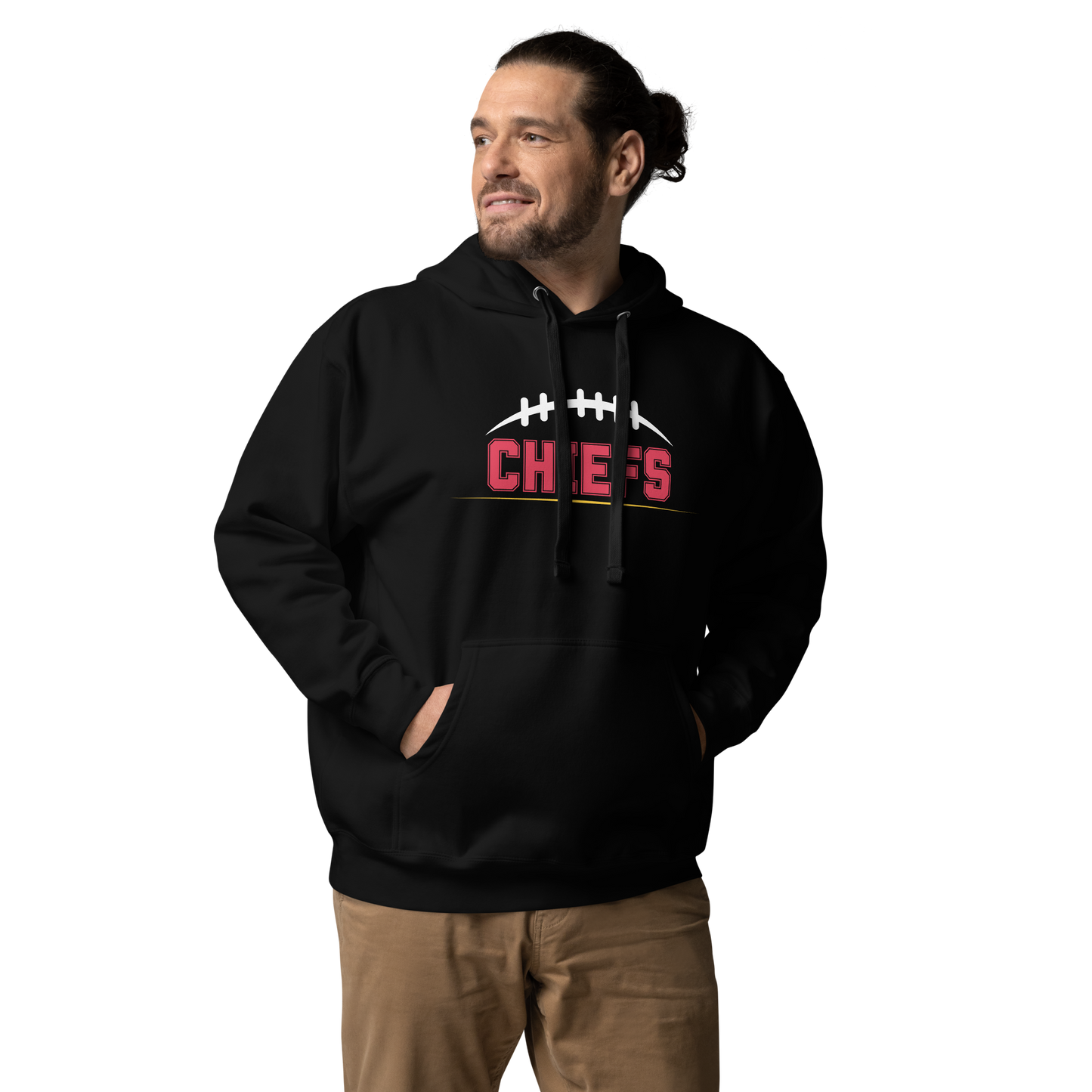 Football Hoodie | Custom Team Name and Colors | Adult Unisex Sweatshirt