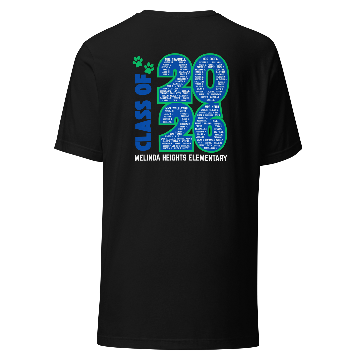 Melinda Heights Class of 2026 ADULT Shirt